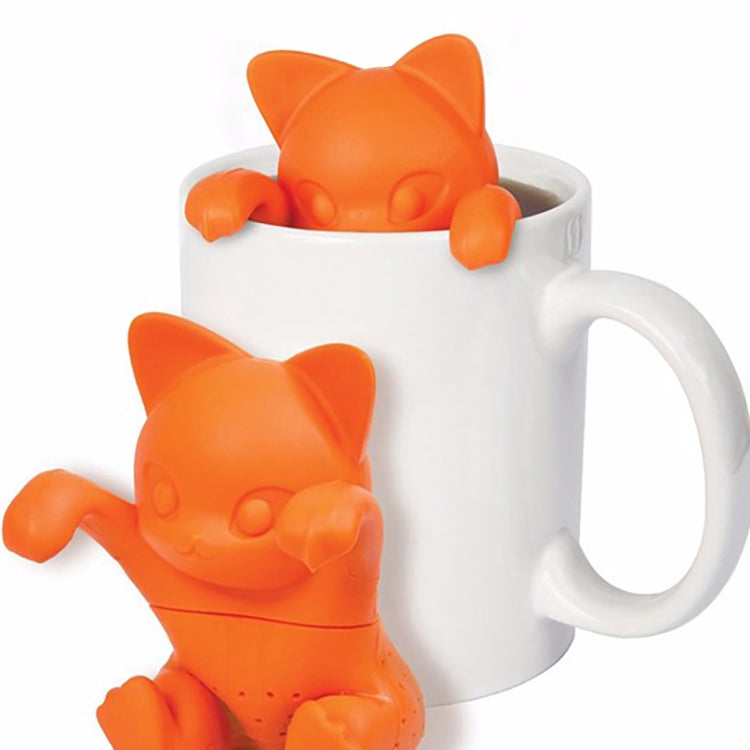 Tea infuser cat